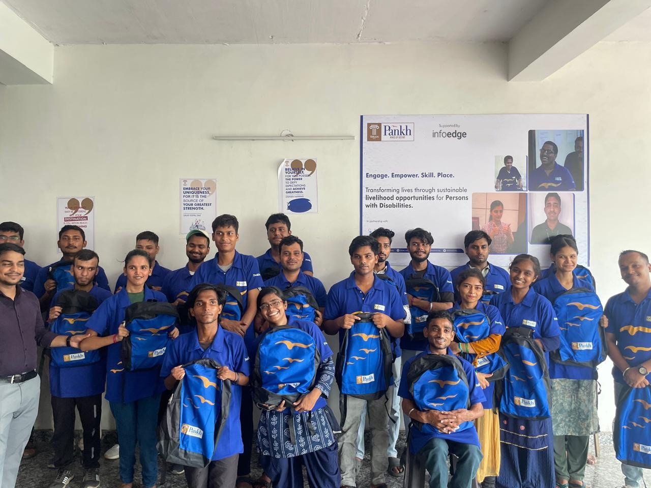 Students in a supportive learning session facilitated by ZSF